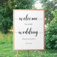 Wedding Welcome Sign Template - Digital Doc Inc