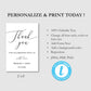 Wedding Favor Tags