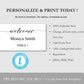 Place Card Template