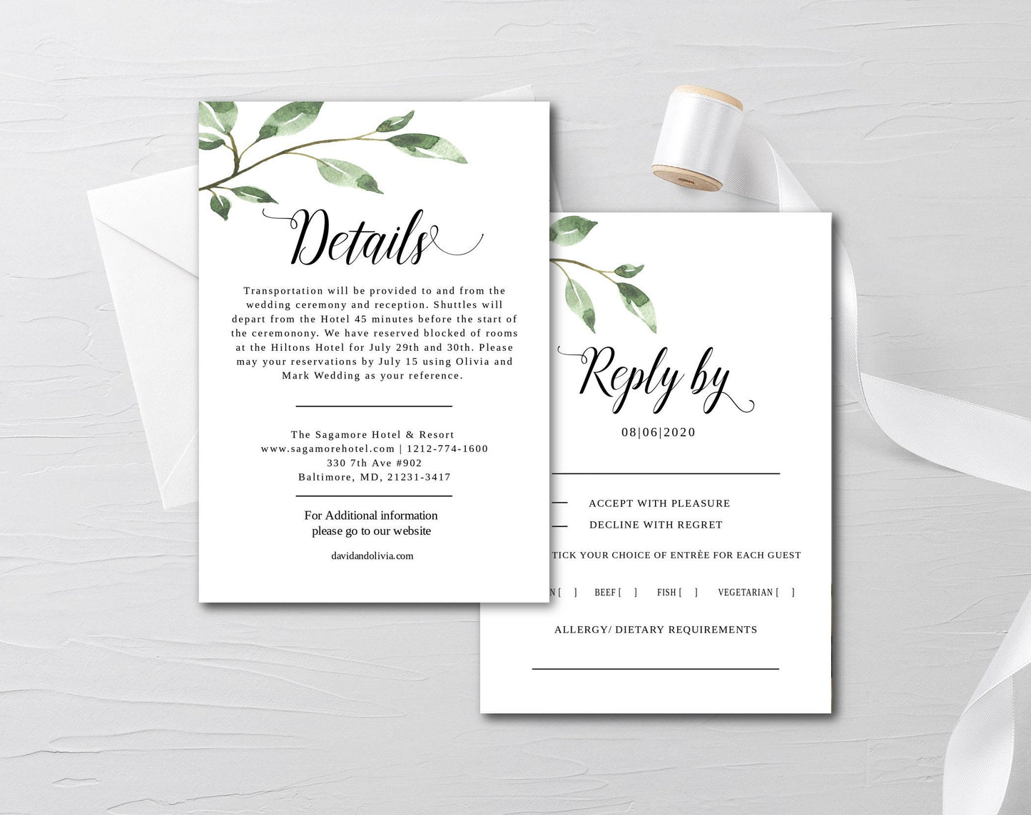 Wedding Invitation Template