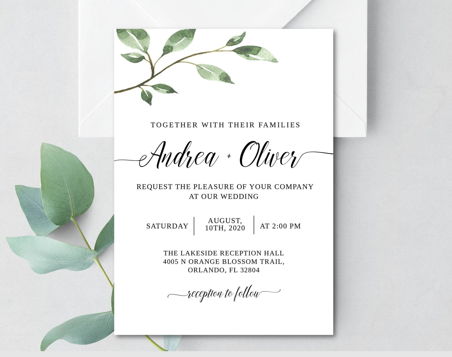 Wedding Invitation Template