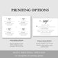 RSVP Card Template for Wedding - Digital Doc Inc