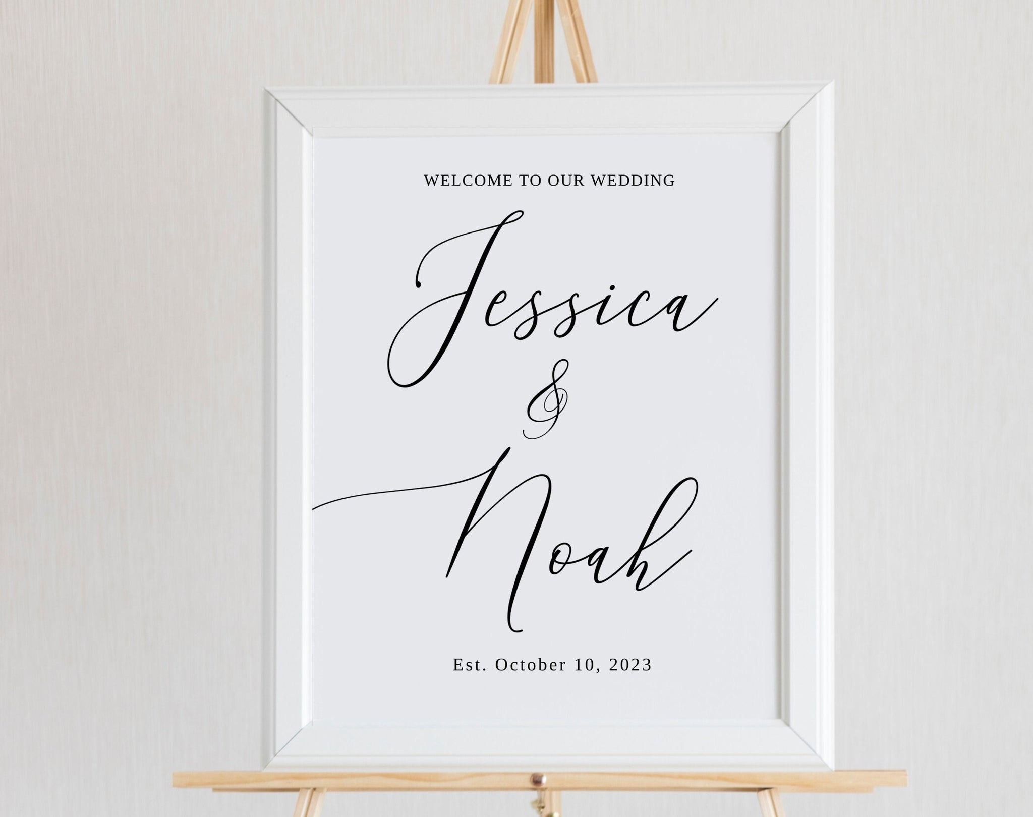 Welcome Sign Printable Digital Doc Inc