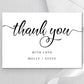 Bridal Shower Thank You