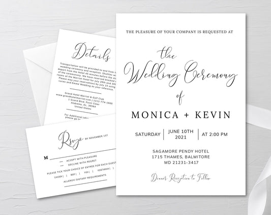 Wedding Invitation Suite