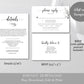 Wedding Invite and RSVP Card