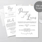 Printable Wedding Invitation
