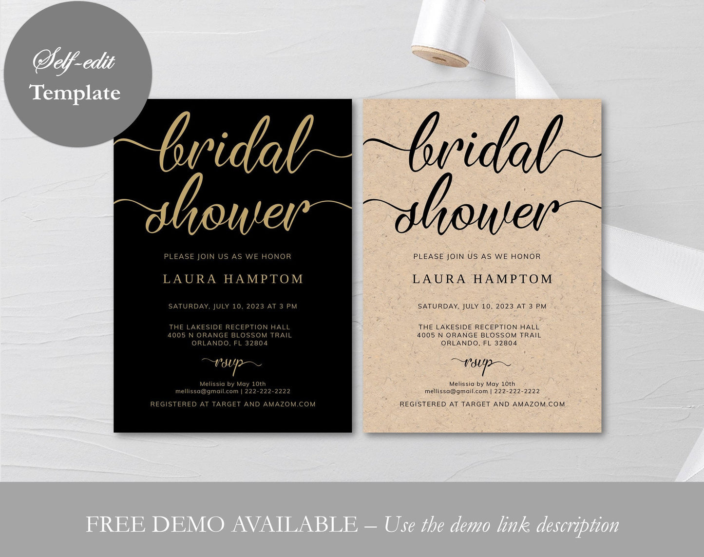 Printable Bridal Shower Invitation