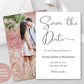 Save The Date Wedding Announcement