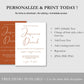 Terracotta Wedding Invitation