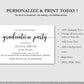 Modern Graduation Invitation Template - Digital Doc Inc