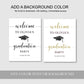 Graduation Party Welcome Sign Template - Digital Doc Inc