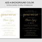 Quinceañera Birthday Invitation