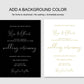 Elegant Black and White Wedding Invitation Suite - Digital Doc Inc