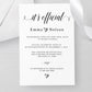 Wedding Reception Invitation