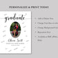 Graduation Signature Board Template - Digital Doc Inc