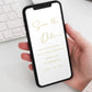Wedding Save the Date Evite Editable - Digital Doc Inc