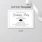 Graduation Invitation Insert - Digital Doc Inc