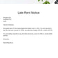Late Rent Notice Template