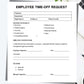 Employee Time-off Request Template