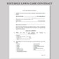 Lawn Care Agreement, Service Contract