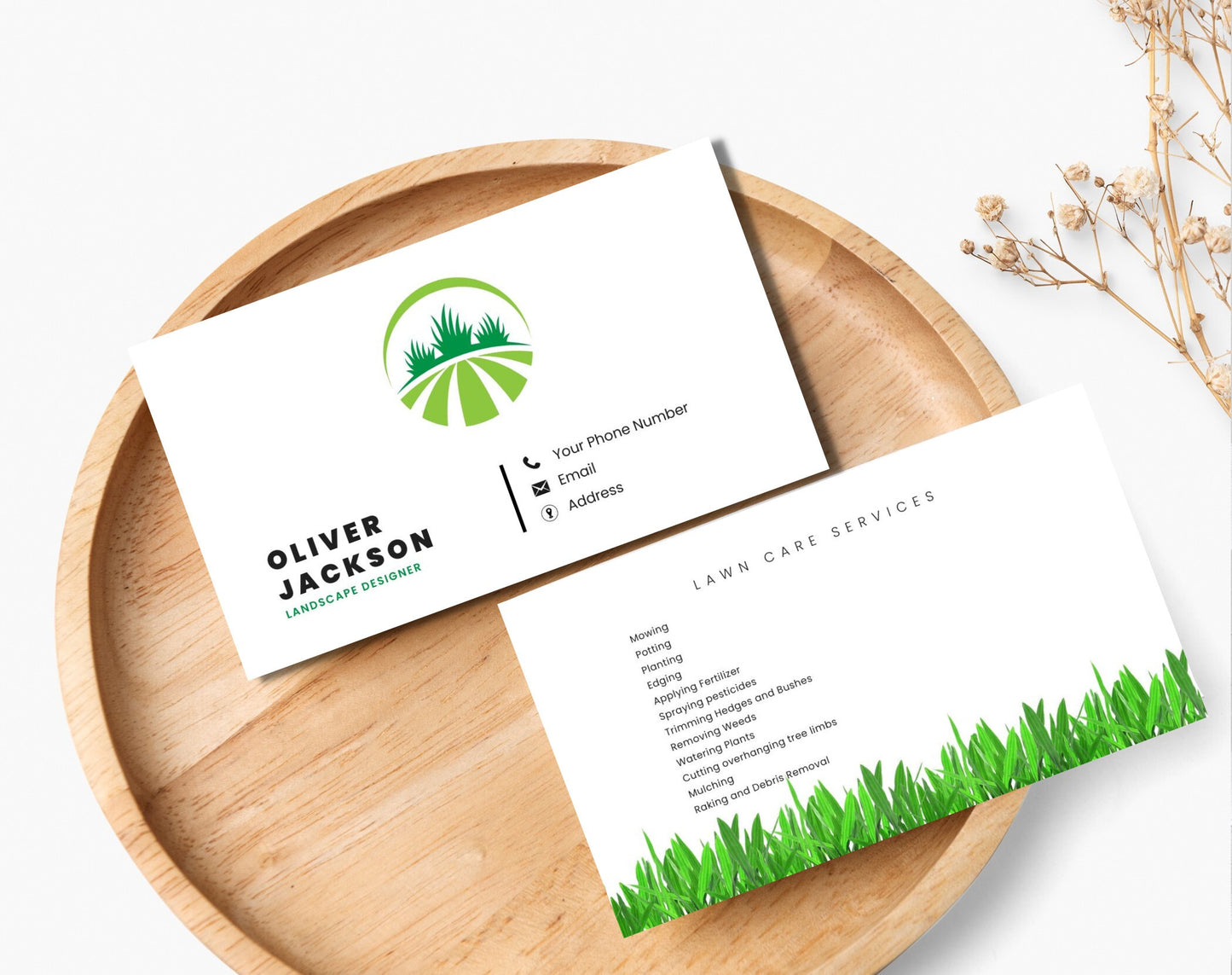 Landscaping Business Card Template