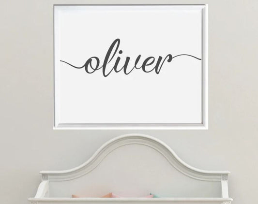 Name Sign for Nursery Printable