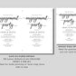 Elegant Engagement Party Invitation - Digital Doc Inc