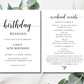 Birthday itinerary template - Digital Doc Inc