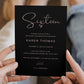 Editable 16th Sweet Sixteen Birthday Invitation - Digital Doc Inc