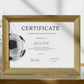 Football Award Certificate Template - Digital Doc Inc