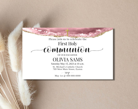 First Holy Communion Invitation